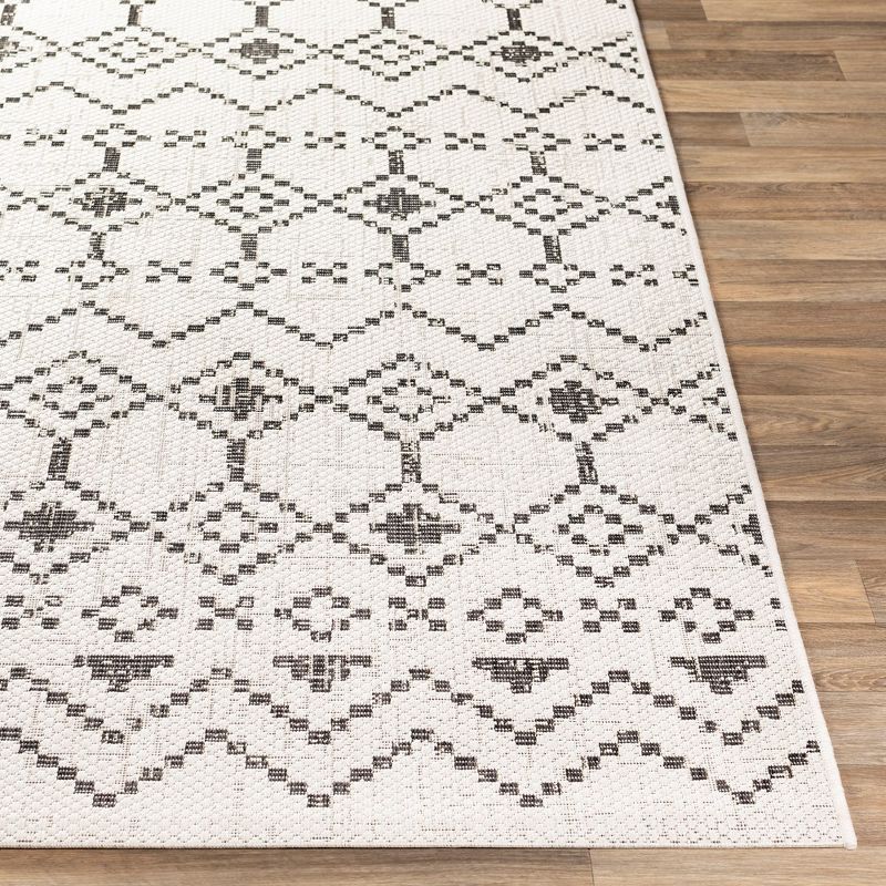 Mark & Day Meppel Rectangle Woven Indoor and Outdoor Area Rugs White, 4 of 10