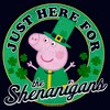 Women's Peppa Pig Just Here for the Shenanigans T-Shirt - 2 of 4