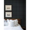NextWall Dark Blue and Evergreen Tailor Plaid Premium Peel and Stick Wallpaper - 2 of 4