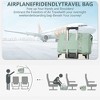 Luupatchy Carry On Weekender Backpack With Shoe Compartment, For Travel, Gym，Fishing, Travel Duffle Bag For Women, Men - 4 of 4