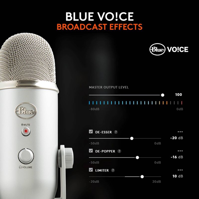 Blue Microphone - Yeti Silver, 4 of 13