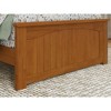 AFI Furnishings Nantucket Twin Foundation Bed with Matching Footboard in Light Toffee - 4 of 4