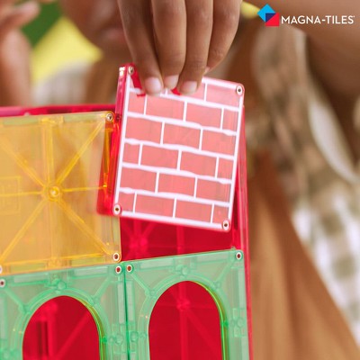 MAGNA-TILES Builder XL 50-Piece Colorful Magnetic Construction Set