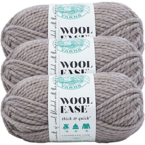 3 Pack Lion Brand® Wool Ease® White Multi Yarn