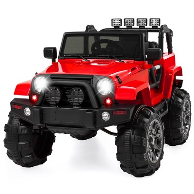Best Choice Products 12V Kids Ride On Truck Car w/ Remote Control, Spring Suspension, Bluetooth, LED Lights