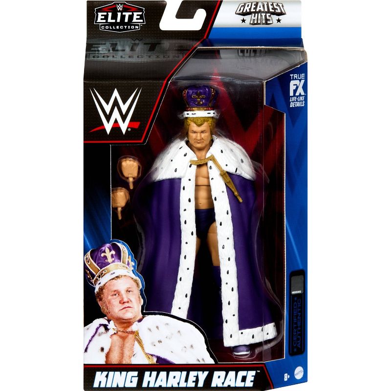 WWE Elite Greatest Hits King Harley Race Action Figure, 2 of 7