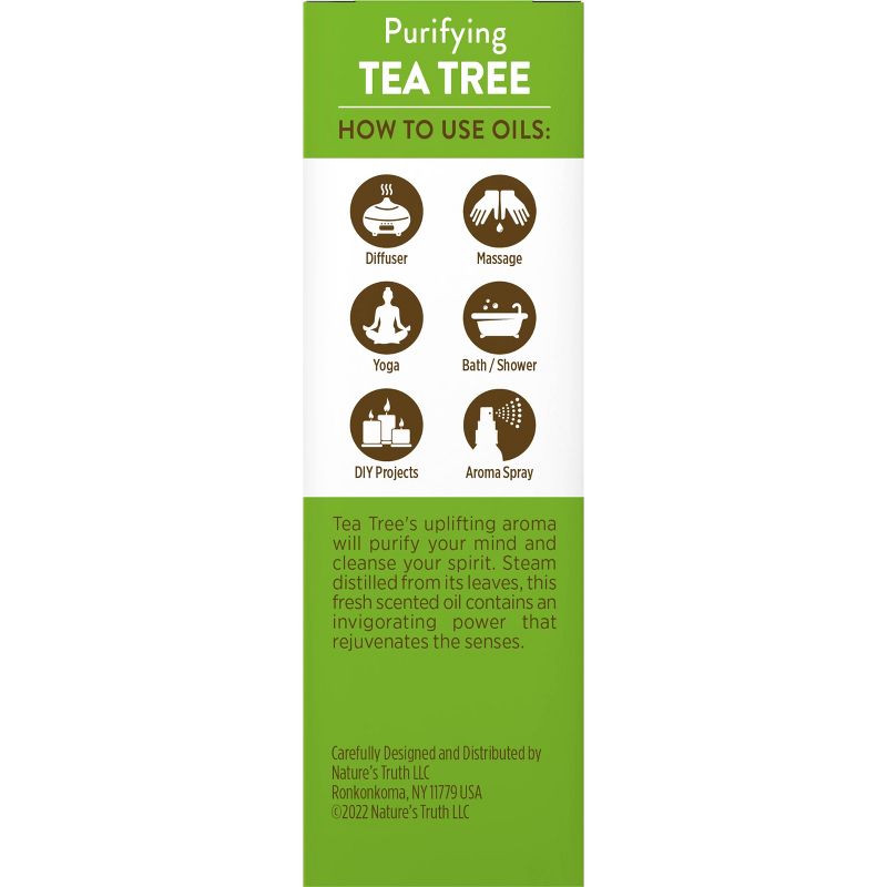 Nature&#39;s Truth Tea Tree Aromatherapy Essential Oil - 0.51 fl oz, 5 of 7