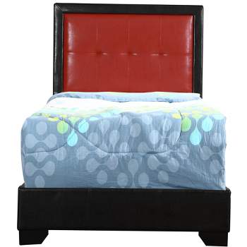 Passion Furniture Panello Twin Panel Beds