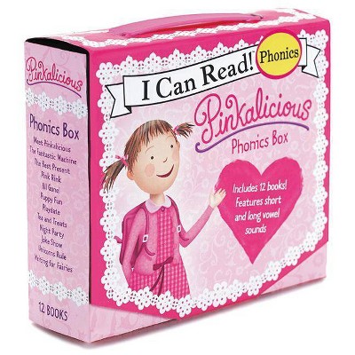 Pinkalicious 12-Book Phonics Fun! - (My First I Can Read) by  Victoria Kann (Paperback)