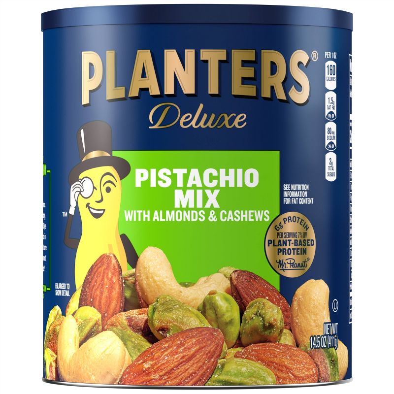 Planters Deluxe Pistachio Mix - 14.5oz, 1 of 11