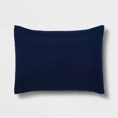 Twin Navy and Gray Reversible Microfiber Bedding Set