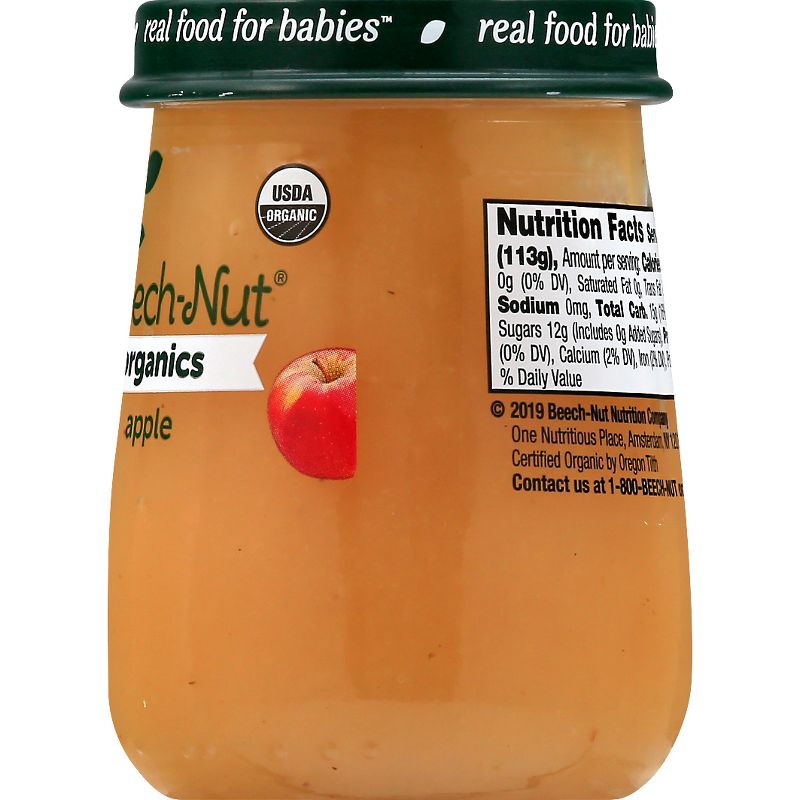 Beech-Nut Organics Apples Baby Food Jar - 4oz, 6 of 11