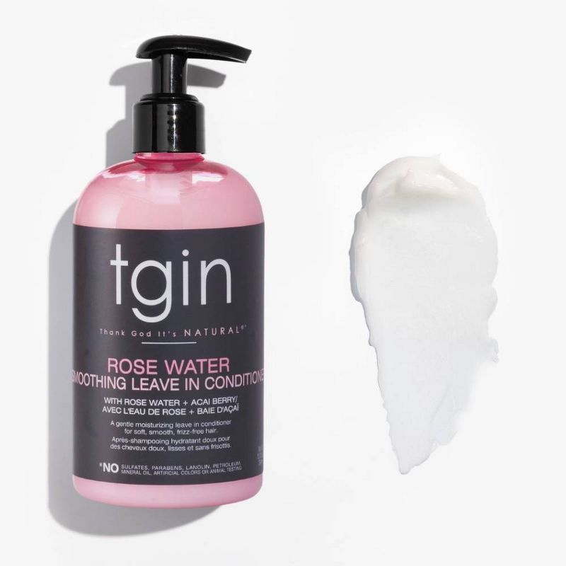 TGIN Rose Water Leave-In Conditioner - 13oz, 3 of 7
