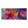 Evergreen Cornflower & Butterfly Sassafras Indoor Outdoor Switch Doormat 1'10"x10" Multicolored - 2 of 2