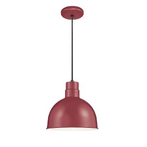 Millennium Lighting R Series 1 - Light Pendant in  Satin Red - 1 of 1