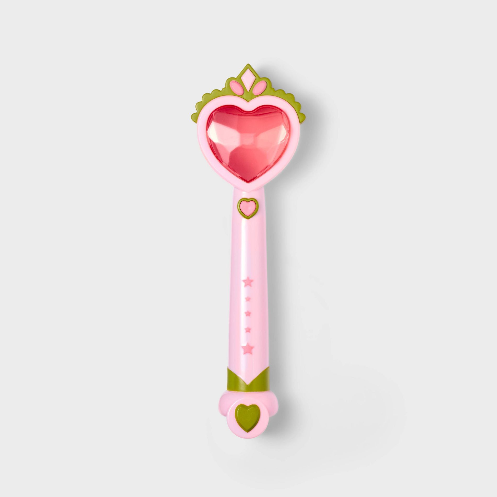 Pretend Play Light-Up Heart Wand - Gigglescape™