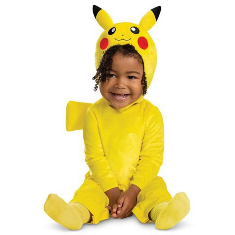 Pokemon Pikachu Toddler Posh Romper Costume, 5 of 8