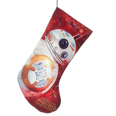 Kurt S. Adler 19" Red and White Battery Operated Musical Christmas Stocking