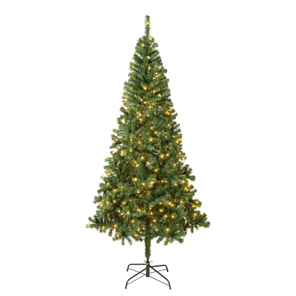 Photos - Garden & Outdoor Decoration National Tree Company First Traditions 7.5' Pre-Lit 400ct LED Slim Linden 
