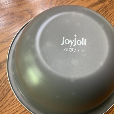 Joyjolt Stainless Steel Food Mixing Bowl Set Of 6 Kitchen Mixing Bowls -  Grey : Target