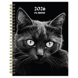TF Publishing 8"x6.5" 2026 Pretty Kitty Medium Weekly Monthly Planner - 1 of 4