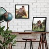Americanflat 9x9 Picture Frame - Streamline Collection - Thin Border Square Frame for Tabletop and Wall Display - Black - 4 of 4