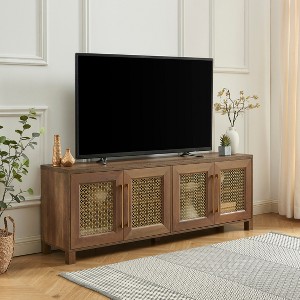 Probe Hues 69.5 Inch W TV Stand for 78 Inch TVs with Storage - 1 of 4
