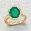 Ross-Simons 3.00 Carat Emerald Ring With Diamond Accents in 14kt Yellow Gold - 4 of 4