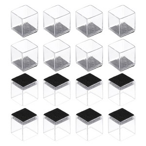 Unique Bargains Non-Slip Wear-Resistant Chair Leg Cover Caps for Hardwood Floors - 1 of 4