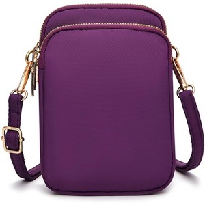 BEAFUP Women's Mini Crossbody Bag - Stylish and Functional Water-Resistant Phone Pouch, Adjustable Shoulder Strap,Multiple Compartments - 1 of 4