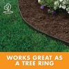 Dimex EasyFlex 3000-40C 40-Foot Smooth Top No-Dig Lawn and Garden Bed Flexible Plastic Edging Kit with 12 Stakes and 2 Connectors, Black - 2 of 4