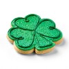 St Patty's Clover Hand Decorated Spring Cookie  - 2.2oz - Favorite Day™ - 3 of 3