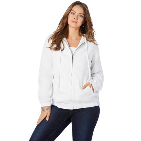 White zip up hoodie target new arrivals