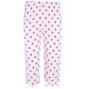JEFFRICO Pajamas For Women Capri Set Sleepwear Soft Pajamas Short Sleeve Pajama Sleepshirt With Capri Pants - 4 of 4