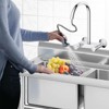 Commercial Stainless Steel Utility Sink,Free-Standing Design for Kitchen, Laundry, Garage & Workshop - 3 of 4