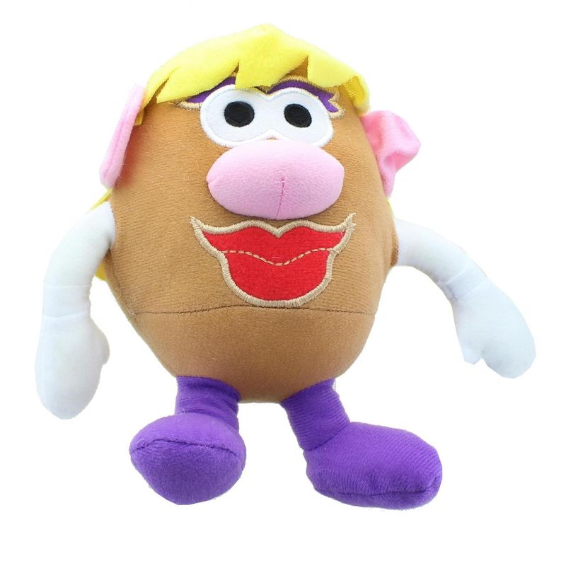 Johnny's Toys Mr. Potato Head 6 Inch Character Plush | Mrs. Potato Head, 1 of 2