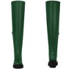 BLISSFUL STEP Platform Lug Sole Over the Knee Boots Round Toe Thigh High Chunky Heels Boots for Women - 2 of 4