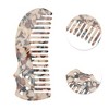 Unique Bargains Cute Cat Marble Hair Comb 1 Pc - 2 of 4