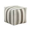 Vynxaria Cylindrical Chenille Pouf ¨C Modern Ottoman & Versatile Footstool - 3 of 3