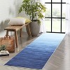 Non Slip Washable Rug - Modern Low Pile Indoor Mat, Stain Resistant & Foldable for Kitchen, Entryway, Living Room, Bedroom - 2 of 4