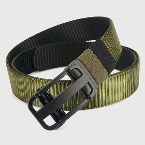 Anna-Kaci Women's Elastic Nylon Waist Belt with Zinc Alloy Adjustable Buckle - 1 of 4