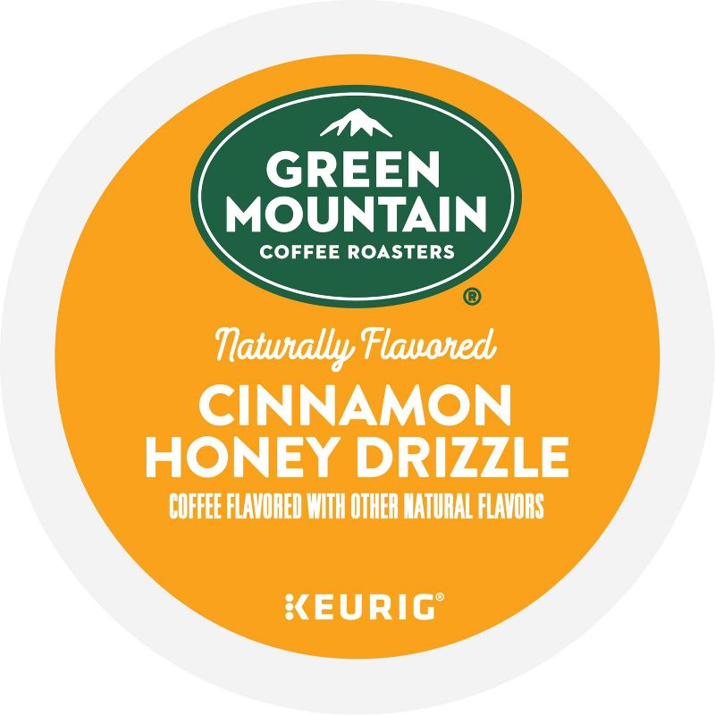 Green Mountain Cinnamon Honey Drizzle Light Roast Coffee Pods - 7.9oz/24ct, 2 of 9