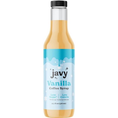 Javvy Vanilla Coffee Syrup 12.7oz