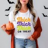 Simply Sage Market Women's Trick Or Treat Colorful Stacked Short Sleeve Graphic Tee - 2 of 4