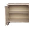 Accent Cabinet Farmhouse Style 4 Door Wooden Cabinet Sideboard Buffet Server Cabinet Storage Cabinet - 3 of 4