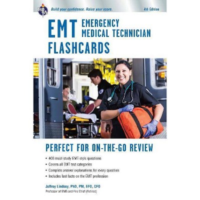 EMT Flashcard Book, 4th Ed. - (EMT Test Preparation) 4th Edition by  Jeffrey Lindsey (Paperback)