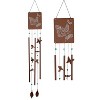 Woodstock Wind Chimes Signature Collection  Victorian Garden Chime  Rusted Steel Wind Chime - 2 of 4