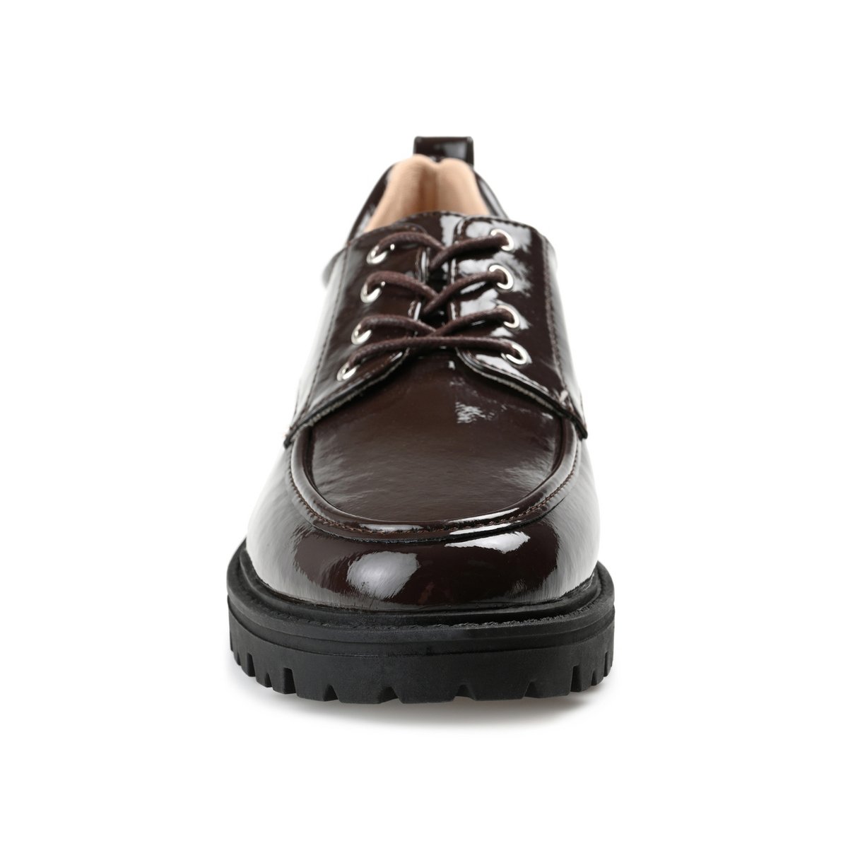 Обувь Journee Collection Medium and Wide Width Women's Zina Flat Brown 7WD — фото 6