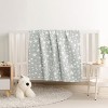 3 Layer Muslin Cotton Toddler Blanket, Super Soft and Warm Crib Blanket - NTBAY - 4 of 4
