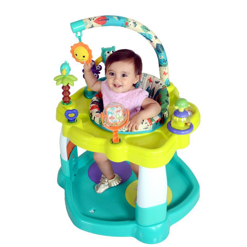 Creative Baby Woodland Activity Center, 3 Adjustable Heights, 5+ Melodies and Sensory Toys, Safe, Stimulating, and Comfortable for your Child, 5 of 8